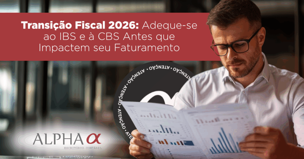 Transição Fiscal 2026: Adeque-se ao IBS e à CBS. Antes que impactem seu faturamento